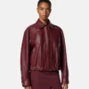 Leather Blouson