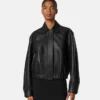 Leather Blouson