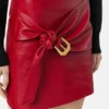 Leather Mini Skirt