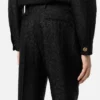 Leopard Jacquard Formal Pants