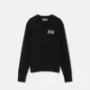 Logo Cashmere-Blend Knit Sweater