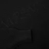 Logo Knit Long Turtleneck Sweater