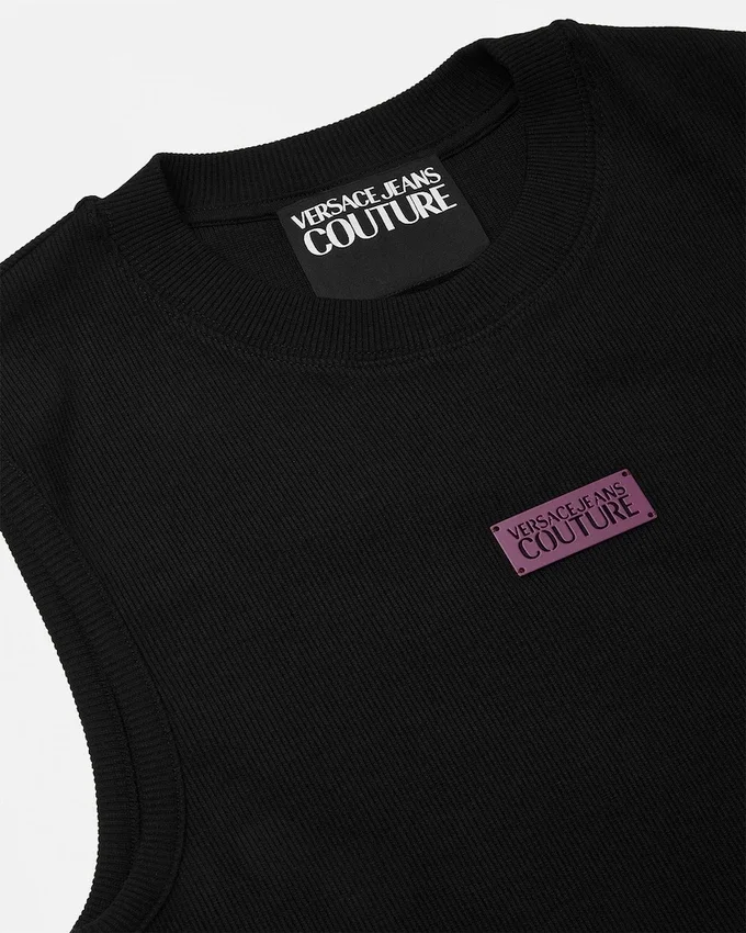 Logo Slim-Fit Ribbed Tank Top Logo Slim-Fit Ribbed Tank Top