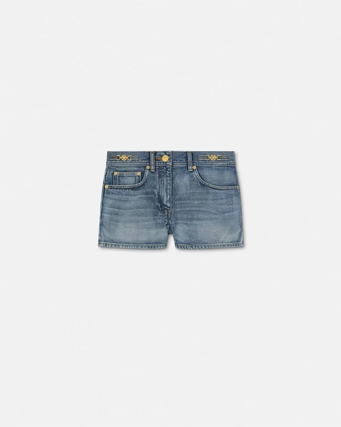 Made in Japan Mid-Rise Denim Shorts Made in Japan Mid-Rise Denim Shorts