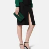 Medusa ’95 Croc-Effect Clutch