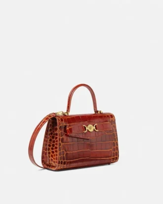 Medusa ’95 Croc-Effect Top-Handle