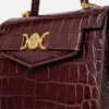 Medusa ’95 Croc-Effect Top-Handle