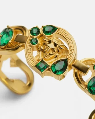 Medusa ’95 Crystal Cuff Bracelet