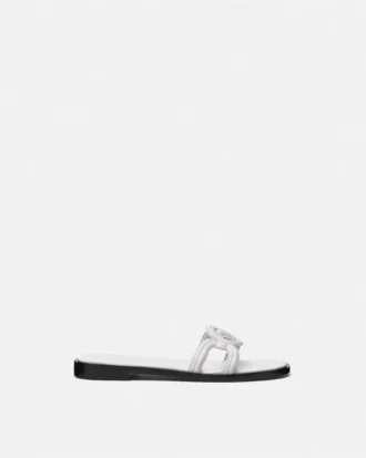 Medusa ’95 Leather Flat Sandals