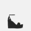Medusa ’95 Leather Wedge Sandals 120 mm