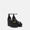Medusa ’95 Leather Wedge Sandals 120 mm