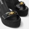 Medusa ’95 Leather Wedge Sandals 120 mm