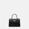Medusa ’95 Small Croc-Effect Top-Handle