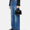 Medusa ’95 Small Croc-Effect Top-Handle