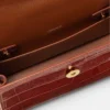 Medusa ’95 Small Croc-Effect Top-Handle
