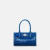 Medusa ’95 Small Croc-Effect Tote