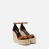 Medusa ’95 Suede Wedge Sandals 120 mm