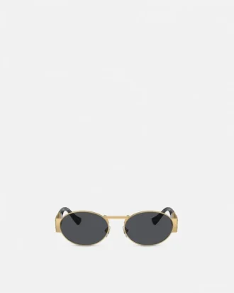 Medusa Deco Oval Sunglasses