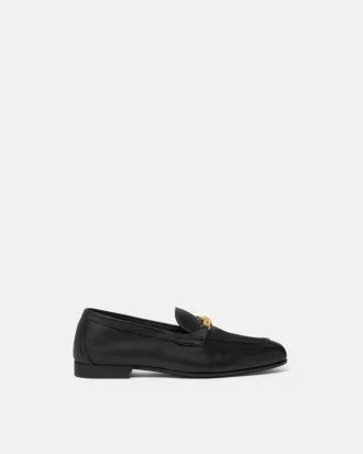 Medusa Leather Slippers
