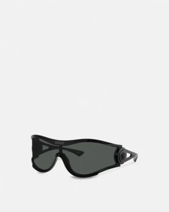 Medusa Medallion Shield Sunglasses