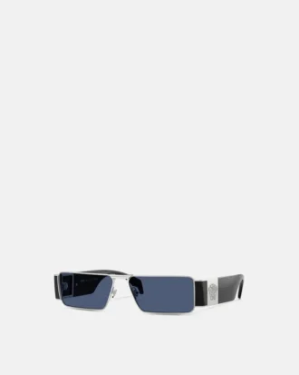 Medusa Plaque Rectangular Sunglasses Medusa Plaque Rectangular Sunglasses