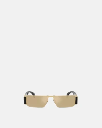 Medusa Plaque Rectangular Sunglasses Medusa Plaque Rectangular Sunglasses