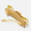 Metallic Gianni Ribbon Hair Clip