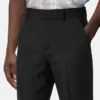 Mohair-Blend Formal Pants