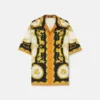 Printed Silk Twill Regular Shirt