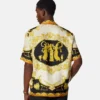 Printed Silk Twill Regular Shirt