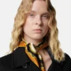 Printed Silk Twill Scarf 45 cm