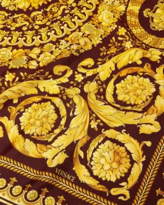 Printed Silk Twill Scarf 90 cm Printed Silk Twill Scarf 90 cm