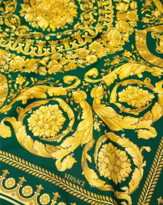 Printed Silk Twill Scarf 90 cm Printed Silk Twill Scarf 90 cm
