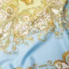 Printed Silk Twill Scarf 90 cm