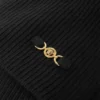 Ribbed Wool-Cashmere Knit Scarf