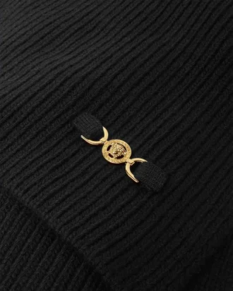 Ribbed Wool-Cashmere Knit Scarf