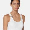 Safety Pin Ribbed Knit Draped Gown