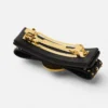 Studded Gianni Ribbon Hair Clip