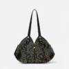 Studded Protea Shoulder Bag