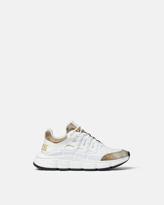 Trigreca Lizard-Effect Sneakers Trigreca Lizard-Effect Sneakers