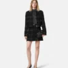 Tweed Cotton Mini Skirt