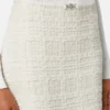 Tweed Cotton Mini Skirt