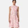 Underwater Barocco Flowy Midi Shirt Dress