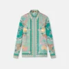 Underwater Barocco Silk Shirt