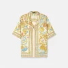 Underwater Barocco Silk Shirt