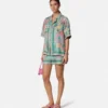 Underwater Barocco Silk Shirt
