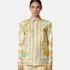 Underwater Barocco Silk Shirt