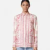 Underwater Barocco Silk Shirt