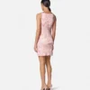 Underwater Barocco Slip Mini Dress