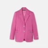 Underwater Barocco Wool Boxy Blazer